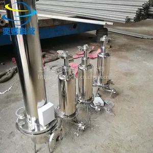 上海单芯过滤器 不锈钢滤芯过滤器 镜面抛光
