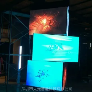 户内P3旋转机械LED屏、360°旋转LED屏、魔方柱LED屏综合显示方案