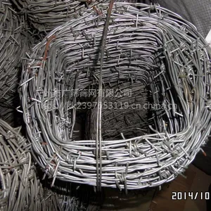 大量供应镀锌铁刺丝 刺绳防护网