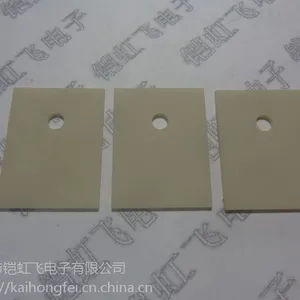 TO-247高导热陶瓷片 绝缘 散热片 氮化铝 陶瓷 定制 aln陶瓷