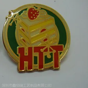 哈尔滨工厂定制金属徽章,印公司logo胸章制作设计