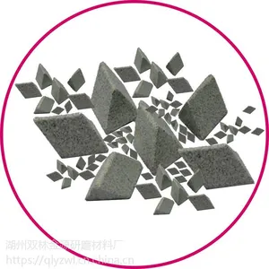 浙江湖州制造棕刚玉磨料厂家,抛光石去毛刺,抛光抛磨块哪家好
