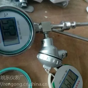 远传就地温度显示仪,带接线盒就地温度显示仪,就地温度显示仪