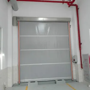 深圳垃圾站快速门,垃圾中转站用什么门,快速保温门,深圳亿鼎信门业,不锈钢快速门