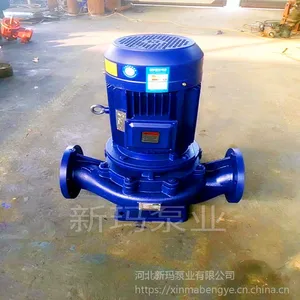 新玛泵业供应流量100方扬程30米立式管道泵水泵