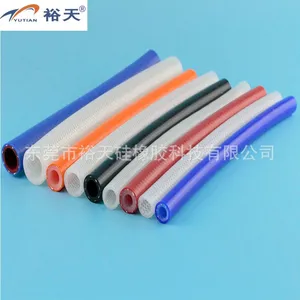 硅胶编织管 编织硅胶管 硅胶网管厂家