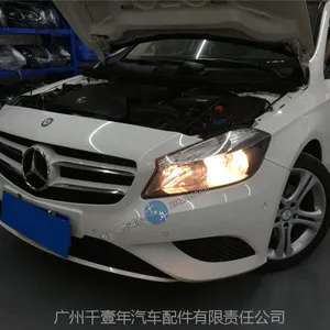 炯炯有神奔驰A级全LED车灯! 卤素灯换装LED头大灯尾灯