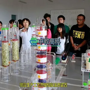 【中教高科】ZJGKHG06 硝酸生产工艺流程实训装置 硝酸实训装置模型