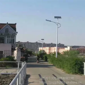 尚今美丽新农村太阳能路灯6-7米 海螺臂路灯