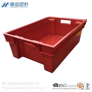 肉类专用箱,厦门猪肉箱(有配盖子),厦门食品箱,用于肉品储运塑料箱