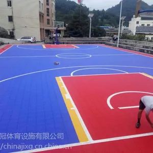 广西悬浮拼装地板篮球场南宁幼儿园悬浮地板河北湘冠