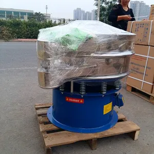 YQ-1000树脂粉末不锈钢旋振筛 高效树脂自动除杂振动筛分机