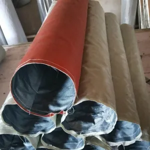 供应黑色硅纤钛金软管/A一级不燃/厂家北京金领华通