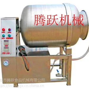 诸城真空滚揉机 鸭产品入味设备 腊肉腌制设备 腊肉腌制设备 GR100 真空滚揉机价格