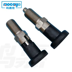 mocayo自锁型分度销旋钮柱塞不锈钢定位柱SXYKS弹簧定位销617.1-AK M10M12M20