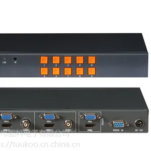 TK-FH21二画面分割器 画面分频器 高清hdmi/vga分割器