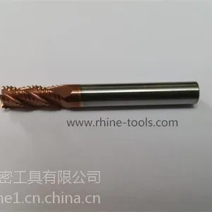 钨钢涂层波刃铣刀，粗皮铣刀，铝用开粗铣刀现货，生产定做非标粗皮铣刀，高硬度波刃铣刀
