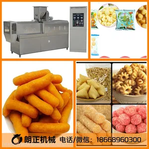 厂家直销玉米膨化食品机械-济南朗正