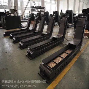 振远规格齐全宁波扬州台州专业定做威亚AF860加工中排屑机 废料链板排屑机