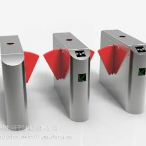 思怸SSF-2010桥式翼闸小区刷卡人脸识别指纹门禁系统工地工人考勤工厂人行通道闸