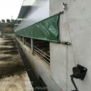 牛场卷帘布设计图-畜牧猪场卷帘布效果图生产厂家