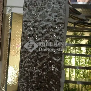 不锈钢彩色镜面冲压板，不锈钢冲压厂，KTV不锈钢幕墙装饰板