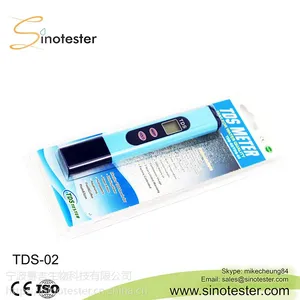 TDS-02 笔式测试计监测范围大自动关机数字保持温度补偿