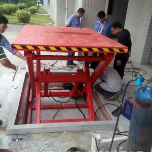 单剪叉载货平台 工厂/仓库装卸货升降平台 深圳固定式电动平台