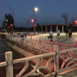 全国供应仿生态木FF-M护栏栏杆 仿原木 游步道 树杈 亲水平台 景观