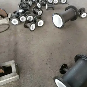 化工防腐管道、钢衬四氟管道、四氟模压PTFE耐腐蚀厂家直销