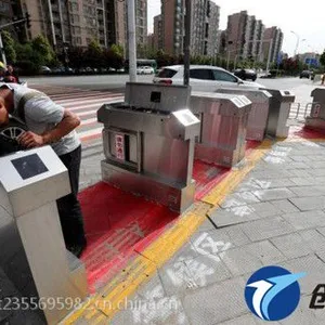 创新通红绿灯人行通道管理摆闸