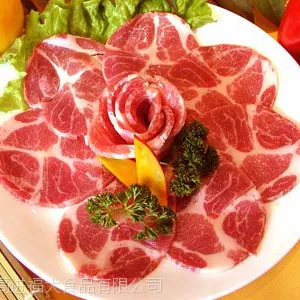 供应 美国雪花猪肉猪肉眼心猪排 西餐烧烤烤肉火锅食材