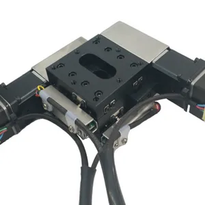 供应 60*60MM XY轴电动整体位移平台 微调架 调整架 滑台 模组