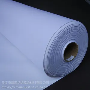 高光不防水化纤白色油画布BY-W1