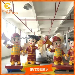 商场狗狗气氛布置玻璃钢雕塑仿真狗