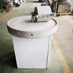 低俗研磨电动石碾子 仿古老碾盘 邯郸市五谷杂粮石碾面粉机