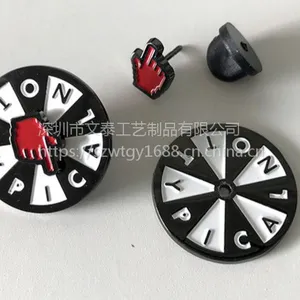 镀枪色徽章制作,异形司徽定做.深圳徽章制作厂家,哪订做胸章便宜