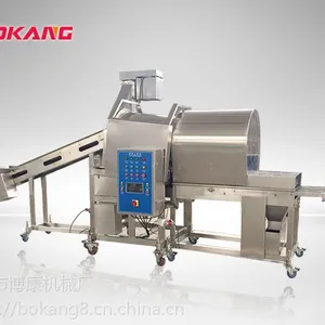 诸城博康牌600型唐扬鱿鱼须粘粉机、加工定制、粉料循环利用