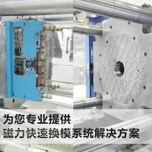 新型圆形槽钢电永磁快速换模系统,注塑机快速换模