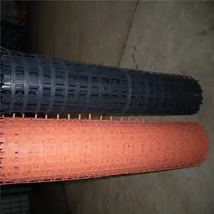 玻璃纤维土工格栅 塑料土工格栅 施工材料