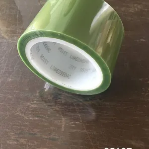 正品销售3M851ST3m851st绿色高温聚酯胶带 草绿色LED封装胶带