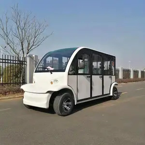 敞开式4座电动观光车,湿地公园电动游览车,景区四轮电动观光车