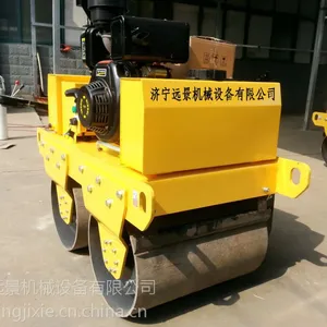 震动力度大 手扶式压路机 YJ680手扶式小型压路机