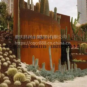 重庆耐候钢板厂家-重庆锈板上锈固化安装