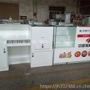 抚顺哪里有卖木质防火板中国体育彩票柜台福彩玻璃展示销售柜台收银台