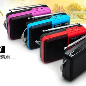 快乐相伴 L-988 多功能插卡音箱 迷你音箱 迷你收音机 便携式小音箱