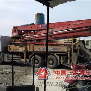 转让徐工37米09年奔驰泵车-二手泵车联盟