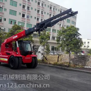 11吨炮车厂家价格华南重工11吨伸缩臂叉吊两用车小型越野伸缩臂叉车图片参数大批量外贸出口石材炮车