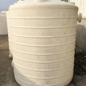 佳士德厂家定做湖北5吨PE加厚塑料水箱/食品级白色大型塑料水塔