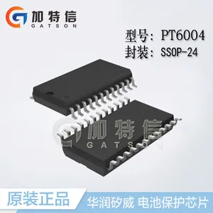 PT6004 华润矽威一级代理原装正品 3-4串锂离子/聚合物电池保护芯片 SSOP24